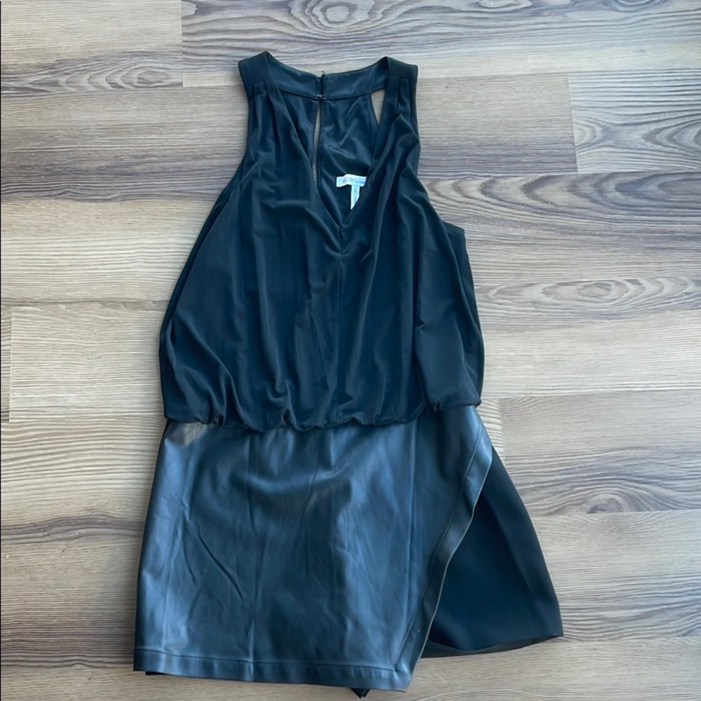 BCBG skort romper; black size 6
